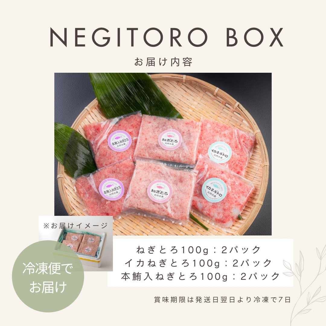 ねぎとろ お試し BOX【S1D】