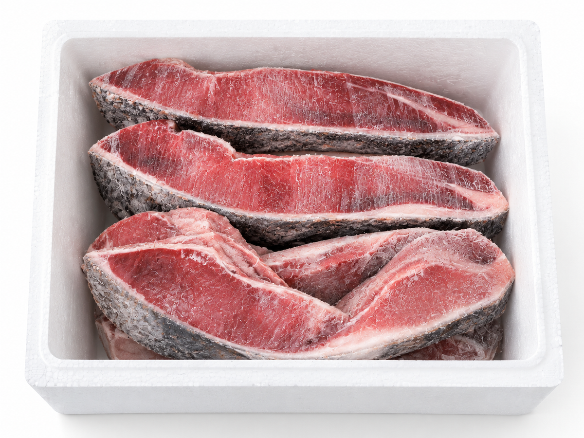 希少部位＆数量限定！天然メバチマグロ「鉢カマ」1kg 【特別送料込】